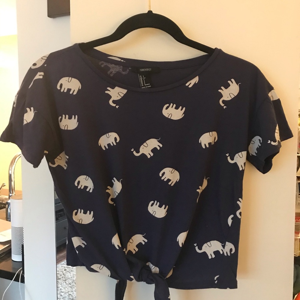 Forever 21 Elephant t-shirt